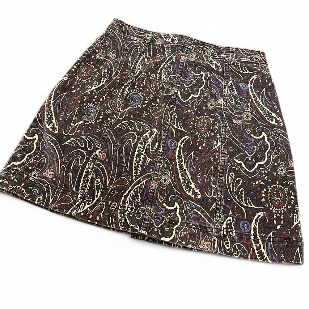 Women’s Knox Rose Dark Purple and White Skirt